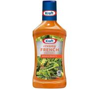 Kraft Vinaigrette française crémeuse, bouteilles en plastique de 473 ml (lot de 2)
