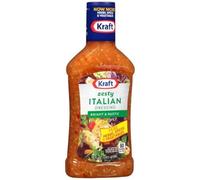 Kraft Zesty Lot de 4 vinaigrettes italiennes