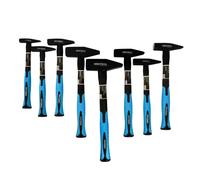 kraftdele Set Marteaux Fibre de Verre Marteau de Serrurier 8 Pièces 100-1500g