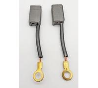 Kraftfeld 1 paire de balais de charbon d'arrêt pour charbon moteur Einhell TC-MA 1300, Toolson PRO-MF 1320 9 x 6,5 x 16 mm