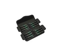 Kraftform Micro pour lélectronique et la mécanique de précision Jeu de tournevis 12 pièces vis à fente, cruciforme Phillips, TORX intérieur, 6 pans