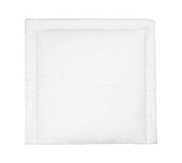 KraftKids D&S Vertriebs Matelas à langer en lin Vert/blanc 78 x 78 cm