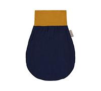 KraftKids Gigoteuse en mousseline bleu foncé pour l'automne/hiver en mousseline de coton et polaire chaude disponible en deux tailles.