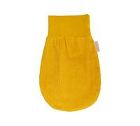 KraftKids Gigoteuse en mousseline de coton avec cordon large Jaune Mustard pour le printemps/été