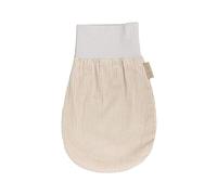 KraftKids Gigoteuse en mousseline de coton et polaire chaude - Beige taupe - Pour l'automne et l'hiver