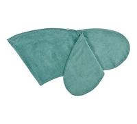KraftKids Housse de coussin d'allaitement en velours côtelé large menthe, longueur du bord extérieur 190 cm, housse de coussin d'allaitement avec amour fabriquée à la main dans l'UE