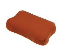 KraftKids Housse de coussin de couchage compatible avec Blackroll Recovery Pillow, 30 × 50 × 11 cm, double crêpe rouge automnal, en 100 % coton, doux pour la peau, lavable, fait à la main