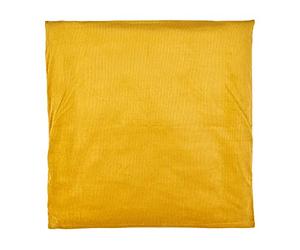 KraftKids Housse pour matelas à langer en velours côtelé jaune Mustard large 60 x 70 cm compatible avec les machines à laver KraftKids