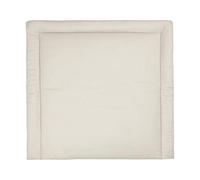 KraftKids Matelas à langer en lin marron naturel 75 x 70 cm (l x P)