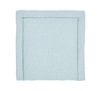 KraftKids MUL112-78 Matelas à langer en mousseline avec motif pissenlit Menthe 78 x 78 cm (l x p) Multicolore 840 g