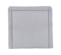 KraftKids MUT112 Matelas à langer en mousseline Gris à pois 75 x 70 cm (l x P) Coussin à langer, multicolore, 630 g, 75 x 70 cm