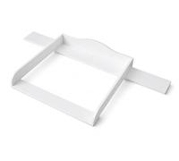 KraftKids plan à langer pour commode IDANÄS, 162 cm, blanc | Surface à langer 78 × 78 cm, dimensions 80 × 78 × 10 cm, avec panneau de finition