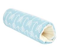 KraftKids Protège-bras pour nacelle en flèches blanches sur bleu, poignée de 28 cm de long, rembourrage pour bras pour un port confortable de la nacelle