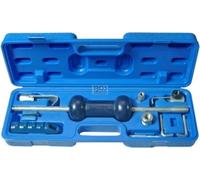 KRAFTMANN 1677 Kit de débosselage, avec marteau coulissant, 9 pièces