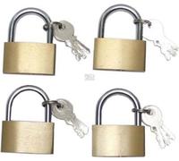 Kraftmann 3101 Set de tirs à rideau en laiton 4pcs