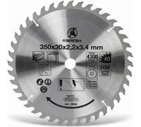 BGS Diy 3958 | Lame de scie circulaire en métal dur | Ø 350 x 30 x 3,4 mm | 40 dents