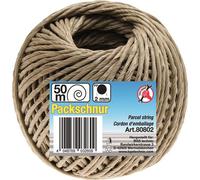 KRAFTMANN 80802 Cordon d'emballage 50 m x 2 mm