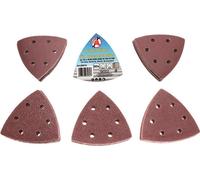 KRAFTMANN 80815 Feuilles abrasives pour ponceuse triangulaire 50 pcs.