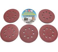 KRAFTMANN 80817 Feuilles abrasives pour ponceuse excentrique 25 pcs.