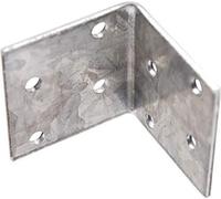 KRAFTMANN 80934 Raccord d'angle, 40x40x40x2 mm, galvanisé