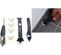 KRAFTMANN 85200 Kit d'enlèvement de joints et de mastic silicone, 8 pièces
