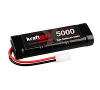 Kraftmax Batterie Pack de Racing avec connecteur Tamiya, 7,2 V, NiMH, 5000 mAh