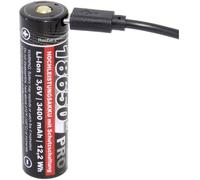 kraftmax Pro USB Batterie USB-C® 18650 Li-Ion 3.6 V 3400 mAh 1 pc(s)