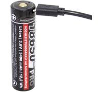 kraftmax Pro USB Batterie USB-C® 18650 Li-Ion 3.6 V 3400 mAh 1 pc(s)