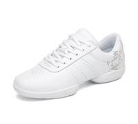 Kraftpaid Baskets de Danse,Baskets de Danse Moderne Dance Chaussures,Baskets de Danse Semelles Divisées,Baskets de Danse à Semelle épaisse,Chaussures de Jazz Gymnastique Yoga,pour Fitness Gym Hip Hop