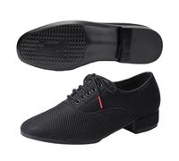 Kraftpaid Chaussures éLéGantes pour Homme pour La Danse Latine,Chaussures Danse Talon Bas Homme,Stabilité,Flexibles,Souple,AntidéRapantes,Latine/De Bal/De Salon/De Tango/De Rumba/Samba