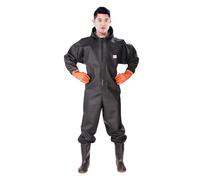 Kraftpaid Waders De Peche,Cuissarde Peche Homme,Waders Cuissardes,Chasse Waders Poitrine avec Bottes,Cuissardes De PêChe Waders,AntidéRapant,RéSistant à l'usure,pour Cuissardes,PêChe,Agriculture