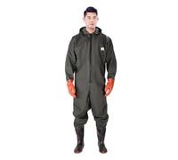 Kraftpaid Waders De Peche,Cuissarde Peche Homme,Waders Cuissardes,Chasse Waders Poitrine avec Bottes,Cuissardes De PêChe Waders,AntidéRapant,RéSistant à l'usure,pour Cuissardes,PêChe,Agriculture