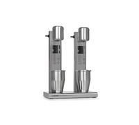 Klarstein Mixeur Kraftpaket Pro 160W pour milkshakes et shakes protéinés Inox argent