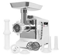 Kraftprotz Hachoir à viande électrique moteur cuivre 700W blanc gris