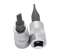 Kraftwerk 102065 Verre pointe rainurée 6,5 mm avec insertion 1/4