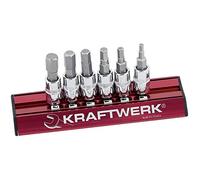 Kraftwerk 106099 Multiprise MAGALU vasos de Punta 6 Hex insercion 1/4