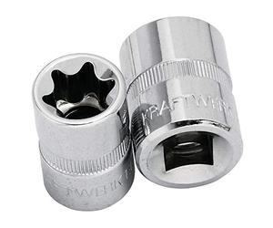 Kraftwerk 220007 TORX-Douille 3/8" Avec Insertion E7