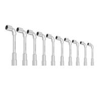 Kraftwerk 2598-99 Jeu de 10 clés à pipe déb. 6x12 8-19 mm