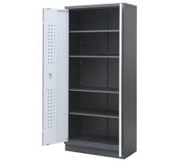 KRAFTWERK 3964D, Porte-outils / porte-outils perforé, Acier, Noir, Acier inoxydable, 915 mm, 458 mm, 2000 mm