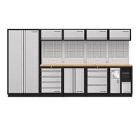 Kraftwerk 3964H Mobilier d'atelier 5 éléments MOBILIO Hêtre