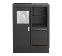Kraftwerk Armoire de base de la centrale électrique avec poubelle/porte-papier Quantité:1