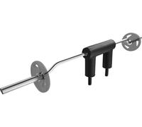 Kraftwerk - Barre d'haltère long 2210 mm - support de rangement 675 kg - barres d'haltères curl - acier - ensemble d'haltères longs - haltères - musculation