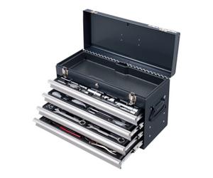 Kraftwerk Boîte à outils Kraftwerk Basic-Line, 1/4" + 1/2", 100 pcs. Quantité:1