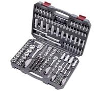 Kraftwerk Coffret d'outils Basic-Line 200 pièces douilles et accessoires 1/2" 1/4" 3/8" 204.104.800
