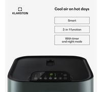 Kraftwerk Eco Smart 11 Climatiseur 3-en-1 11 500 BTU Contrôle par application Télécommande A+