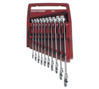 Kraftwerk Jeu de 10 clés comb. pol. mir. 8 à 19 mm