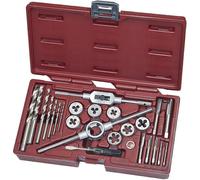 KRAFTWERK KRA 3240MOD Jeu de forets manuels et mécaniques, tarauds, mèches HSS-G et accessoires, 24 pièces.