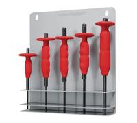 KRAFTWERK KRA 3360 Jeu de poinçons avec poignée AIRGRIP, 5 pcs.