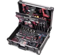 Kraftwerk Kraftwerk 3949 Coffret à outils AluPro avec visseuse sans fil BOSCH 264 pcs.