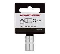 Kraftwerk Kraftwerk BASIC LINE 1/4" douille à cliquet 10 mm avec crochet Quantité:1